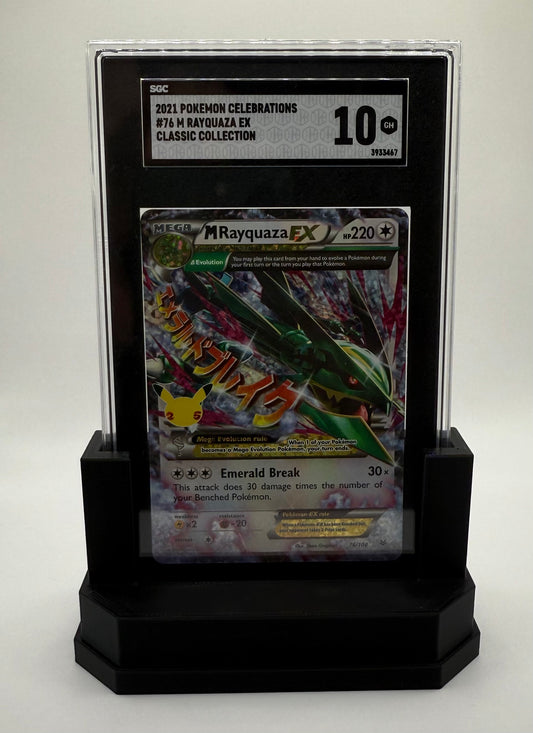 SGC Graded Card Diamond Display Stand